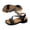 Black, variant on Orthopedic Wedge Sandals for Women Comfortable Wide Width Adjustable Strap Casual Open Toe Platform Sandal Pink Size 7