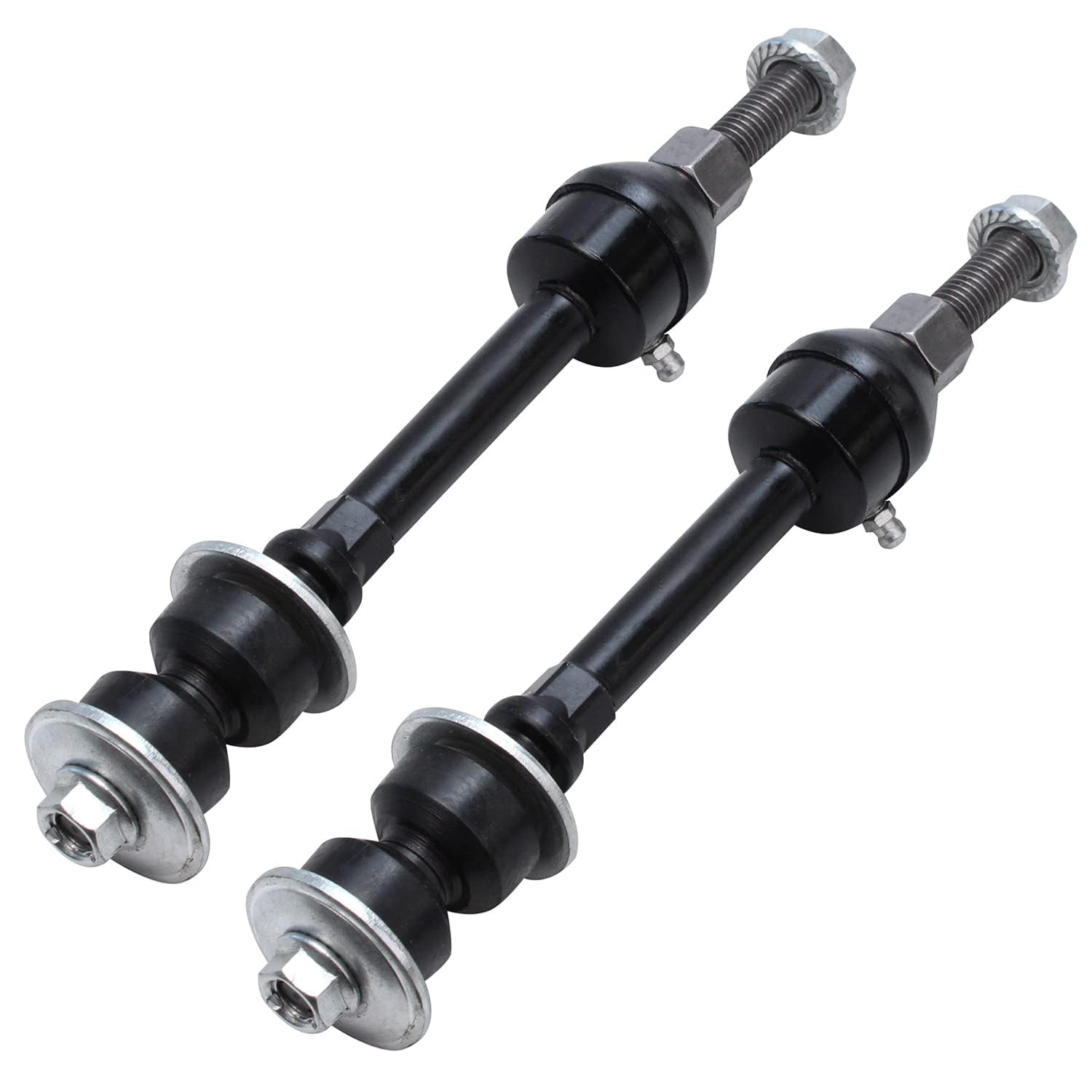 Detroit Axle - RWD Front End 10pc Suspension Kit for 03-06 Dodge Ram 2500 3500, 2003 2004 2005 2006, 2 Upper Control Arms 2 Lower Ball Joints 4 Outer & Inner Tie Rods 2 Sway Bars Replacement