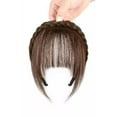thumbnail image 1 of Natural Forehead Wig Bangs Fishbone Braid Headband With Sideburns Light, 1 of 8
