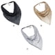 thumbnail image 4 of Collar de Lentejuelas Brillantes para Mujer Fiesta Banquete Qarigey Plata, 4 of 6