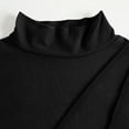 thumbnail image 4 of EDFBUYKRS Plus Size Blouses for Women V Neck Curved Hems Tunic Tops Casual Long Sleeve Botton Fall Shirts S, 4 of 4