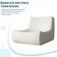 thumbnail image 6 of Bean Bag Chair, Fireside Chair Sofa Large Bean Bag Chair for Adults, 2 Seater Bean Bag Chairs with High Density Comfortable Foam for Living Room, 6 of 7