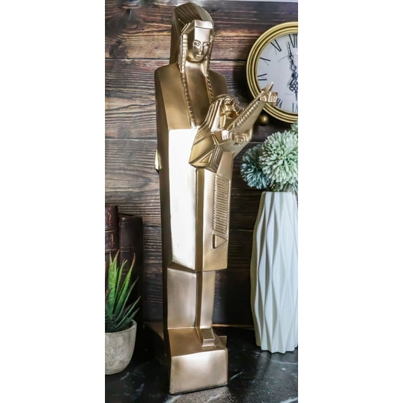 Ebros 17" Tall Frank Lloyd Wright Architecture Warrior Chief Nakomis Statue