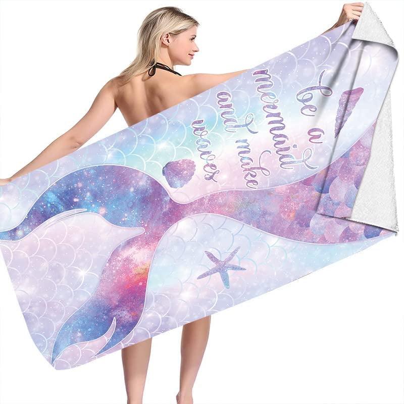 GDAKE Beach Towel, Microfiber Beach Towels,Quick Dry Towel for