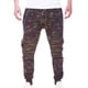 thumbnail image 1 of Pantalones largos para hombre con cordón, cintura elástica, múltiples bolsillos, pantalones casuales para hombre, 1 of 5