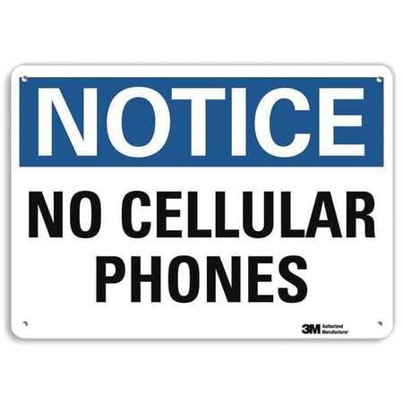 

Notice Sign 10 in x 14 in Aluminum