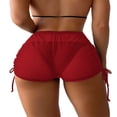 thumbnail image 3 of EIMELI Short de Bain Transparent pour Femmes Bas de Bikini en Maille Short de Plage Transparent, 3 of 3