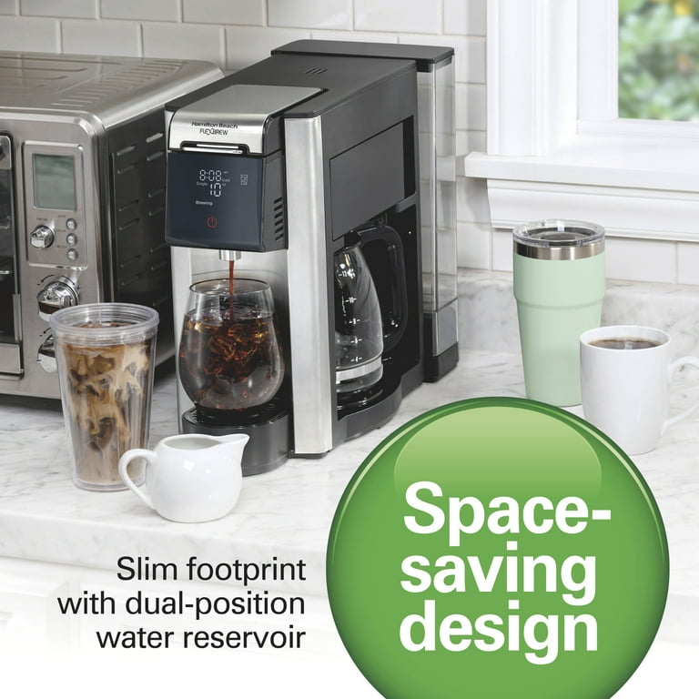 Hamilton Beach FlexBrew Advanced 5-in-1 Coffee Maker, Removable