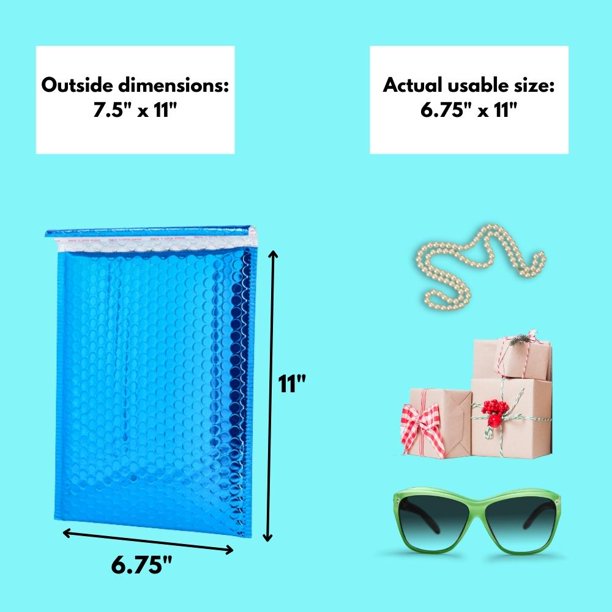 Colors Poly Bubble Mailers Shipping Mailing Padded Envelopes 4x7 / 5x7 / 6x9 / 8x11 - Walmart Supplies Colors Poly Bubble Mailers Shipping Mailing Padded Envelopes 4x7 / 5x7 / 6x9 / 8x11 - Walmart Supplies