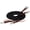 Black, variant on Weaver Leather EcoLuxe Bamboo Round Split Reins 8ft Black