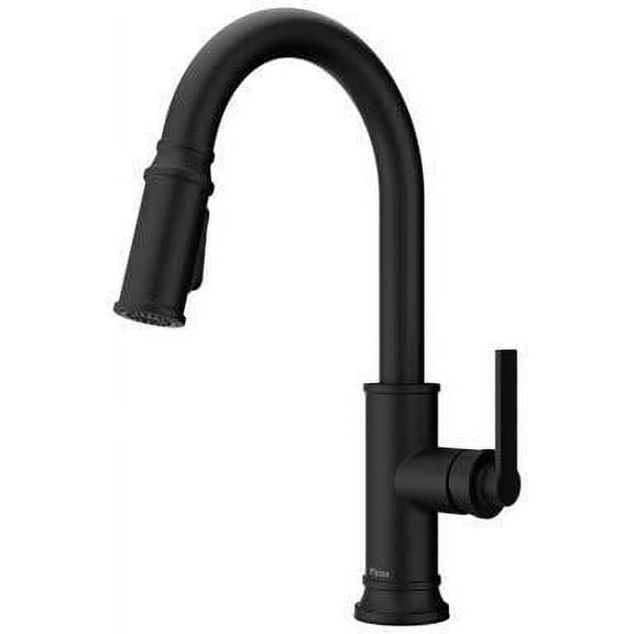 Pfister Gt529-Col Colfax 1.8 GPM Single Hole Pull Down Kitchen Faucet - Black