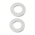 thumbnail image 2 of amleso 2 Pieces Micro Weight Plates Extra Weights Compact Drop Resistant Change Weight Plates for Workout Progressive Cross Training White 0.25kg, 2 of 9