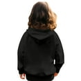 thumbnail image 3 of Kids Pullover Hoodie with HELLO 2026 Graphic Print Long Sleeve Drawstring Hooded Sweatshirt Kangaroo Pocket Casual Fit, 3 of 6
