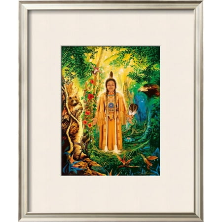 Divine Champagne - Divine Grandmother Framed Giclee Print Wall Art By David Rico - 17.5x21.5