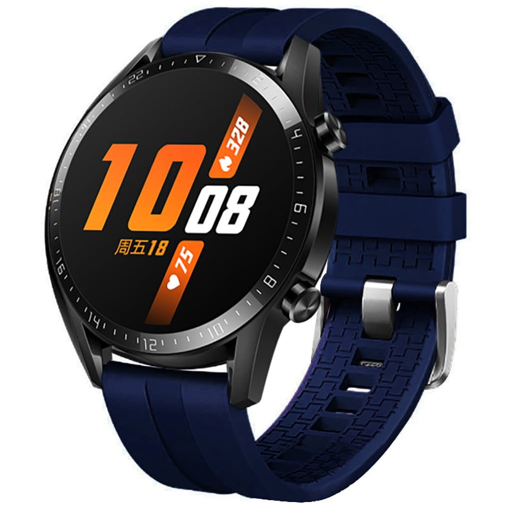 Nomeni - nomeni Replacement Sports Silicone Watch Band Wrist Strap For  Huawei Watch GT2 46mm - Walmart.com - Walmart.com