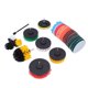 thumbnail image 2 of Kit de cepillo de limpieza eléctrica, vástago hexagonal de 1/4 pulgadas, kit de limpieza de fregadora eléctrica, accesorios de cepillo de taladro eléctrico, muy recomendado, 2 of 8