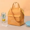 thumbnail image 7 of Insulated Lunch Bag for Women and Men Large Cooler Bag with Shoulder Strap, Multi-Compartment Oxford Cloth Lunch Box for Work, School, and Travel, 7 of 7