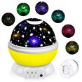 thumbnail image 1 of Romantic Star Sky Projector Constellation Starry LED Night Light 360 Degree Rotating Baby Kids Sleep Lamp Moon Rotating Cosmos Toys Christmas Gift, 1 of 6