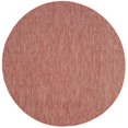 thumbnail image 3 of Safavieh Courtyard Collection CY8520-36522 Red Indoor,  Outdoor Square Area Rug (6'7" Square), 3 of 6
