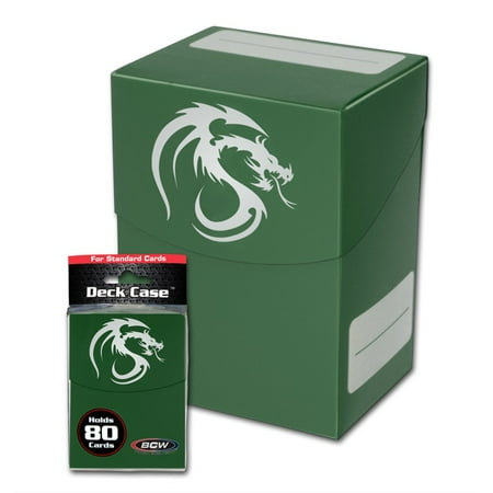 - BCW Deck Case - Green (80 Card Capacity)