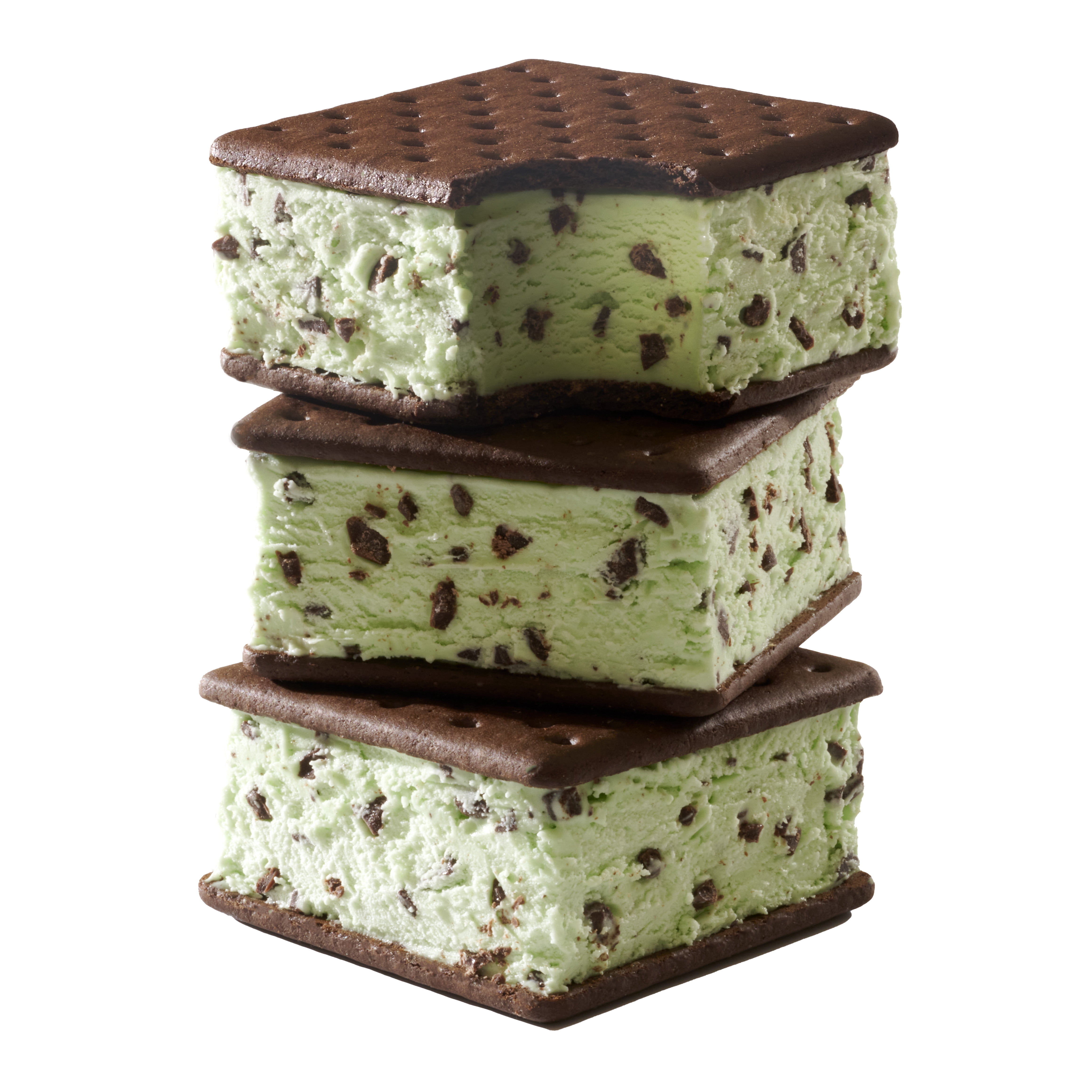Fatboy Ice Cream Sandwiches, Mint Chocolate Chip, Kosher, 5 fl oz, 6 Count