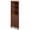 Walnut, variant on ELLEGNT 68" Corner Bathroom Storage Cabinet - 6-Tier Space Saver with Fluted Doors, Tall Unit for Bathroom, Oak