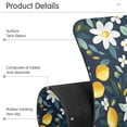 thumbnail image 4 of Yayeee Faucet Mat for Kitchen Sink 14.7" Diatomite Long Splash Guard Pad, Lemon Flowers, 4 of 7