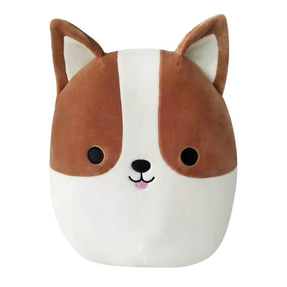 Squishmallows Official 10 inch Red & Creme Shiba Inu - Child's Ultra Soft Stuffed Plush Toy