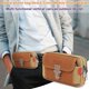 thumbnail image 4 of Riñonera Lona para Hombre Monedero para Riñonera Cgtredaw Estilo 2 Caqui, 4 of 8