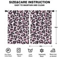 thumbnail image 2 of Blackout Kids Curtains,Leopard Print Childrens Insulated Curtains Set Of 2,Bedroom Essentials,Toddler Room Decor 42"x63"(106x160cm), 2 of 4