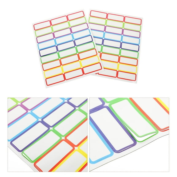 LULULION 54Pack of Writable Magnets for Household Items in Assorted Color with Dry Erase Feature
