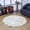 White, variant on Rugsotic Carpets Hand Woven Jute Eco-Friendly 5'x5' Area Rugs Round White Oriental High Pile Natural Fiber Outdoor Indoor Handmade Rug for Living Room, Bedroom J00074
