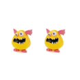 thumbnail image 4 of Cute Fun Latex Dog Toys Screaming Little Monster or Pink Haired Monster Squeaker (5 Pink Haired Monsters), 4 of 7