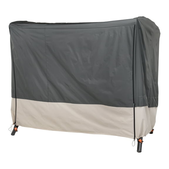 Modern Leisure Renaissance Patio Swing Cover, 81"L x 52"W x 70"H, Gray