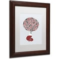 thumbnail image 2 of Trademark Fine Art 'Cherry Tree Fox' Canvas Art by Robert Farkas, White Matte, Wood Frame, 2 of 4