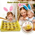 thumbnail image 1 of QTOCIO Easter Decorations, Easter Decoration Cute Chick Home Decoration Gift Box Mini Easter Chicks, 1 of 9