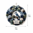 thumbnail image 4 of Clearance!Christmas 3D Fabric Poke Wreath DIY Kit, Christmas Wreath DIY Kit for Adults Teens, Christmas Decorations Gift, 4 of 7