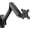 Single Arm, variant on monTEK Single Monitor Wall Mount for 17"–32" Screens, Full Motion Adjustable Spring Arm, Holds 19.8 lb, Wall Monitor Mount with VESA 75/100mm, Black