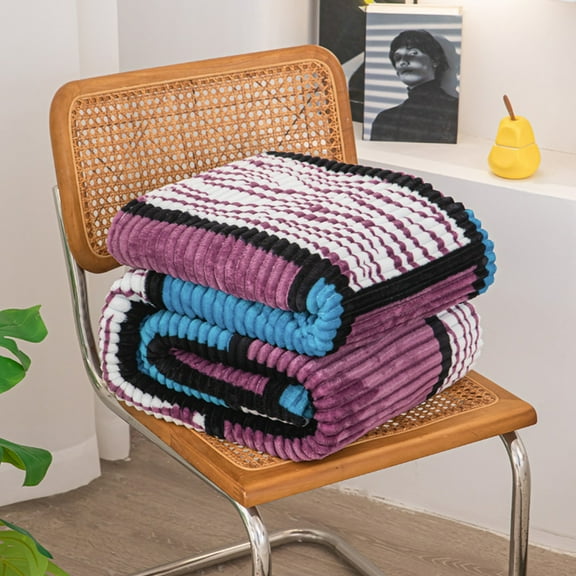 sruoe Summer Cooling Blankets, Blankets for Beds, Fleece Flannel Throw Blankets, Soft Cozy and Warm Fleece Blanket for All Seasons, Nap Blankets, Fuzzy Blanket for Home Office, Bedroom