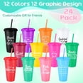 thumbnail image 3 of Vaso Skylety Thank You Gift, 700 ml, plástico, 24 unidades, 3 of 8