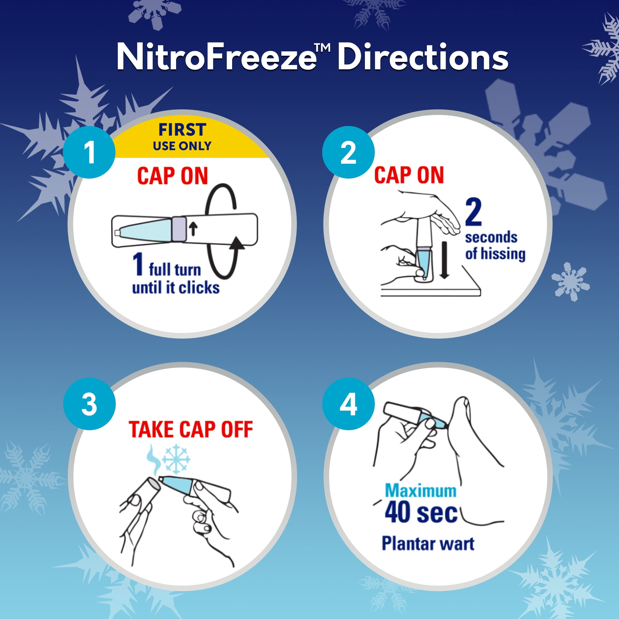 Compound W NitroFreeze + GelPads, Wart Removal, 6 Stick Applications & 3 GelPads