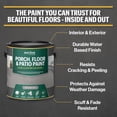 thumbnail image 3 of Evolve Porch & Floor Paint, Fast-Drying Wood and Concrete Paint, Battleship Gray, 5 Gallon, 3 of 7