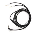 thumbnail image 4 of Cable de auriculares, cable de audio negro 1.2m/3.9 pasteles resistente a la corrosión de 3.5 mm A 2.5 mm Control de alambre para HD202 HD497 HD447 HD212 Pro EH250, 4 of 7