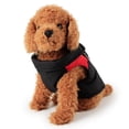 thumbnail image 2 of Perro Impermeable Sudadera Con Capucha De Invierno Chaleco Mascota Abajo Abajo Chaqueta Botón Cierre S / M / L / XL Rojo - M Salvador Abrigo para perros, 2 of 9