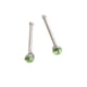 thumbnail image 5 of 36 piezas de anillos de espárragos hipoalergénicos 316L de material acero inoxidable joyería de perforación de aro de cristal Salvador Crystal Nose Stud Ring, 5 of 6