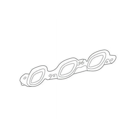 Exhaust Manifold Gasket - Compatible with 2014 - 2021 Chevy Silverado 1500 4.3L V6 LV3 VIN H 2015 2016 2017 2018 2019 2020