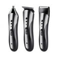 thumbnail image 6 of Beard Trimmer for Men, Electric Razor, Nose Hair Trimmer, Mustache Body Face Beard Grooming Kit, Gifts for Men Husband Father, IPX7 Waterproof, Black Ash, 6 of 7