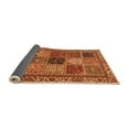thumbnail image 2 of Ahgly Company Indoor Rectangle Abstract Orange Modern Area Rugs, 5' x 8', 2 of 4