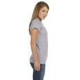 thumbnail image 2 of Gildan Womens 4.5 oz. SoftStyle Junior Fit T-Shirt 3 Pack, 2 of 2