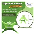 thumbnail image 4 of Figura Estirable Ruz Flexors Animal Series (Rocdo 20 cm Verde), 4 of 5